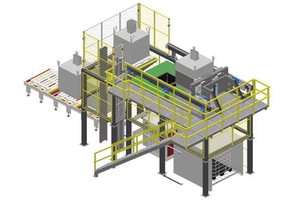 Descarga de Big Bag Automática, Gestión de Procesos Industriales.
